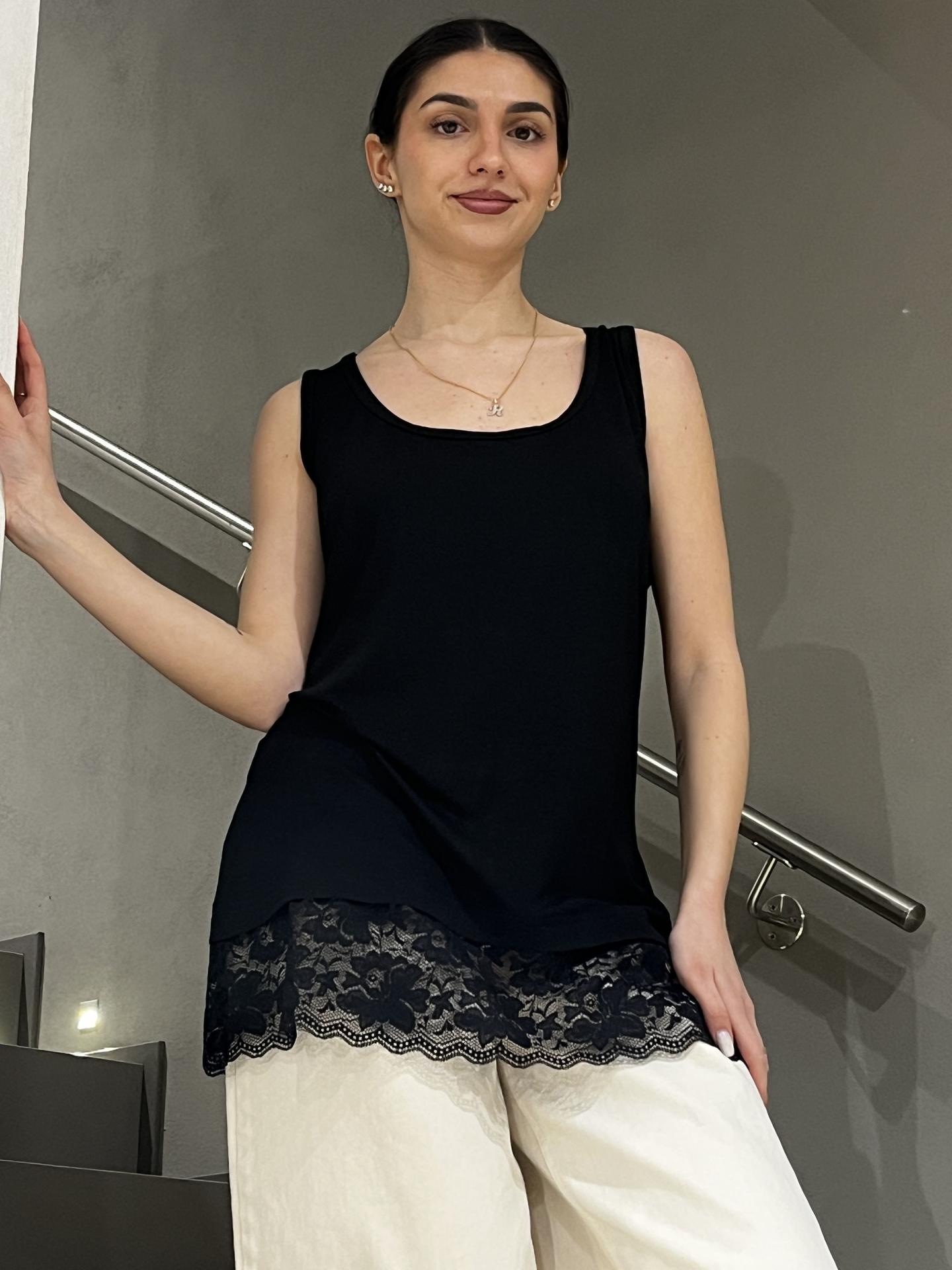 MAGLIA SUSY STAR STSY0361 NERO