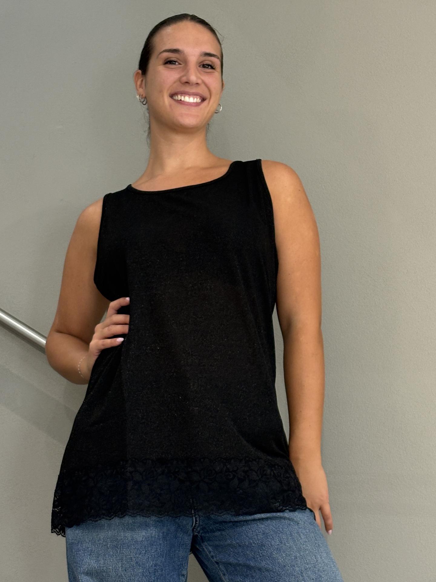 MAGLIA SUSY STAR STSY0394 NERO
