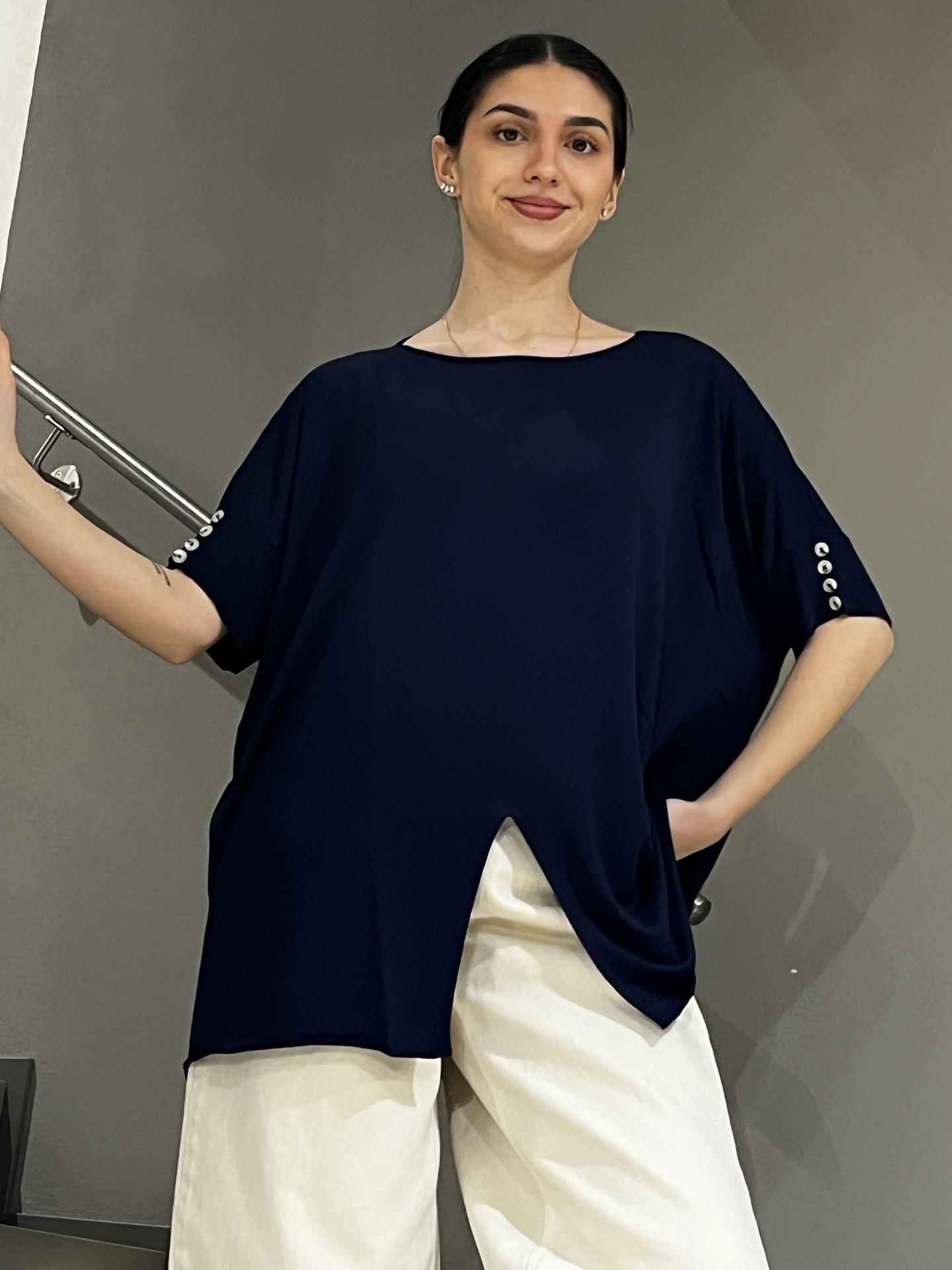 MAGLIA SUSY STAR STVC437S26 BLUE