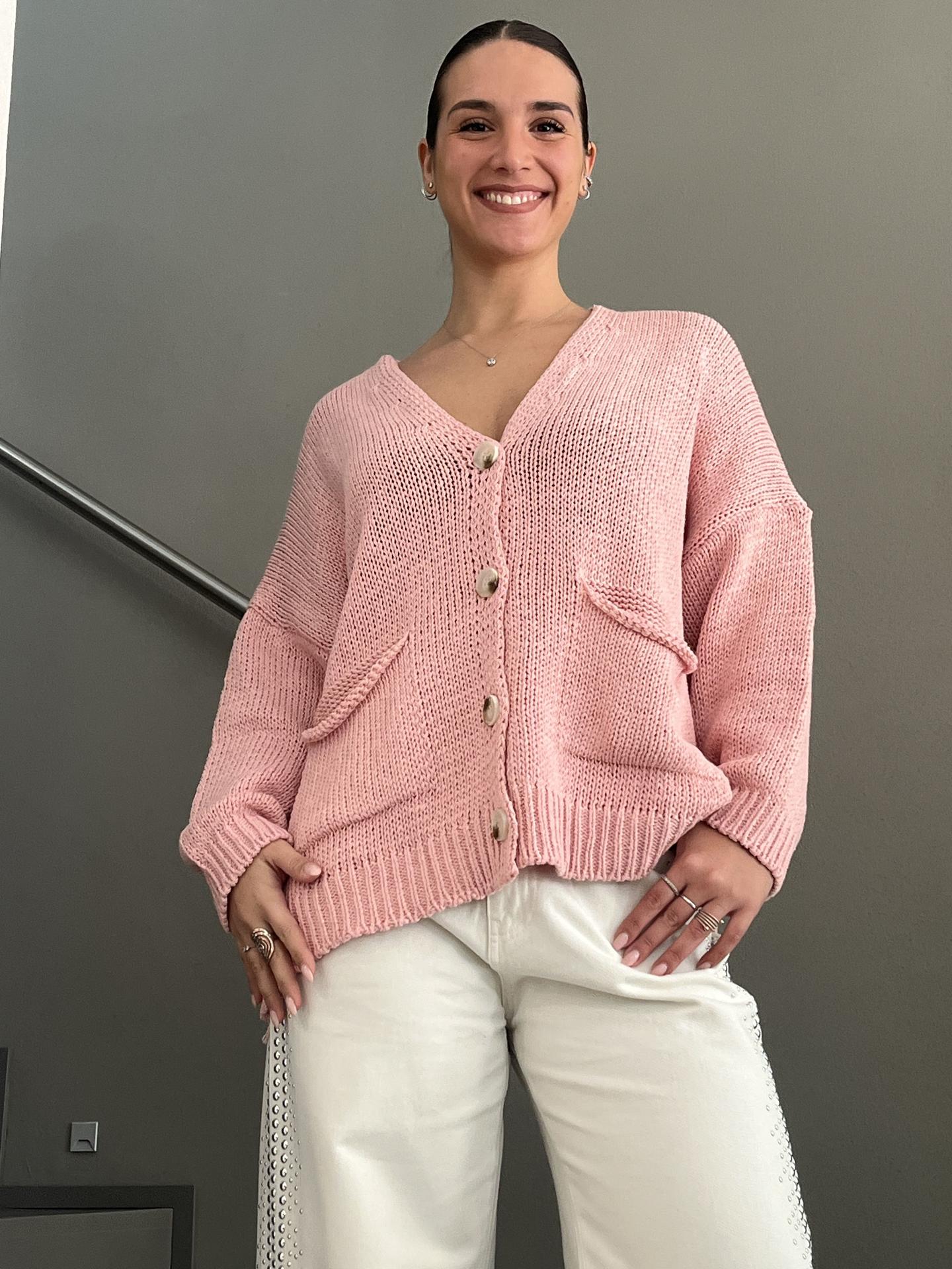 MAGLIA SUSY STAR STW26099 ROSA