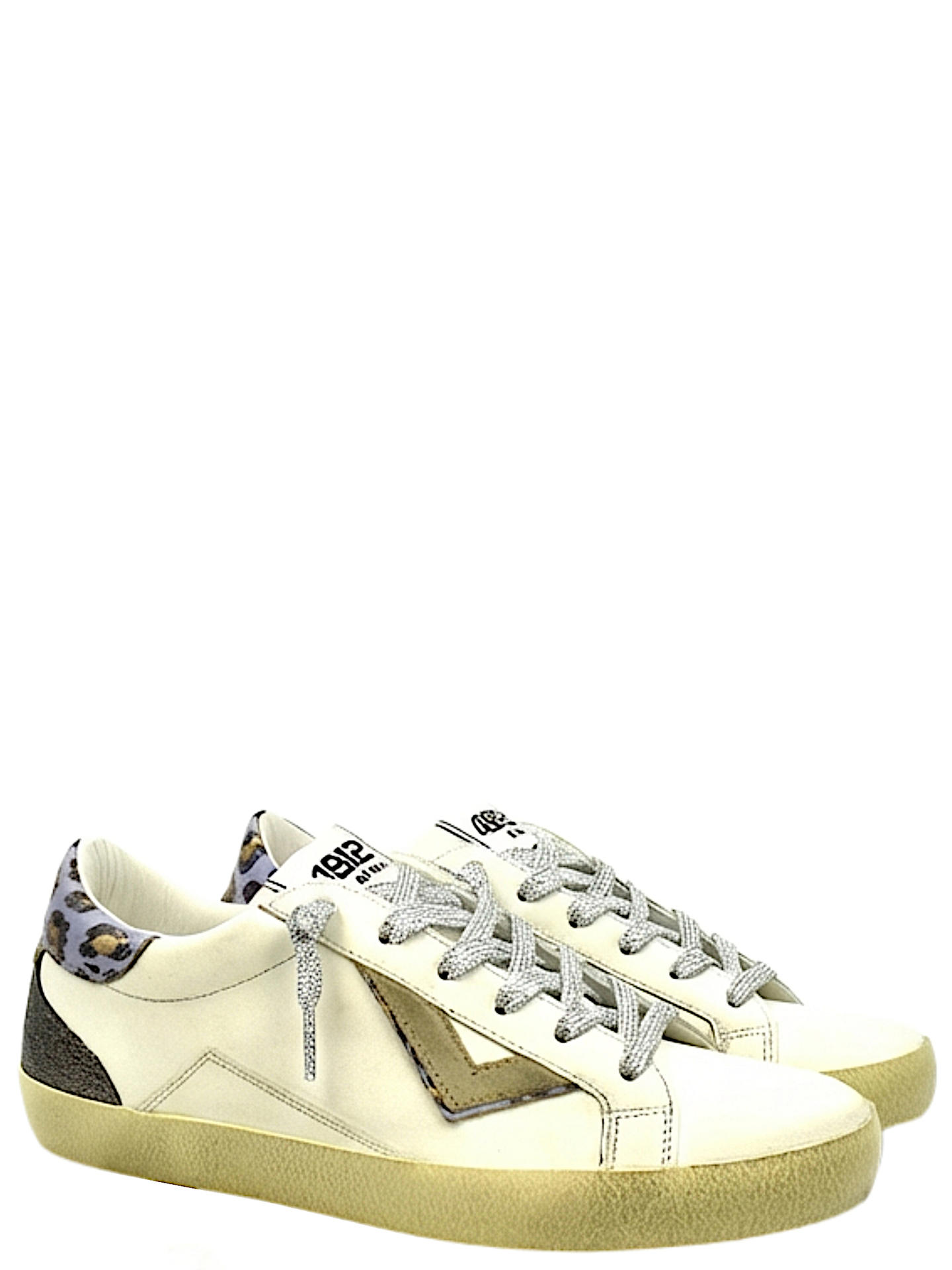 SNEAKERS 4B12 SUPRIMED8000 BIANCO