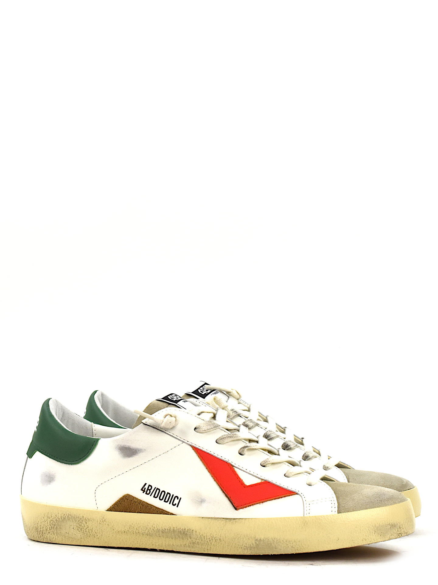 SNEAKERS 4B12 SUPRIMEU200 BIANCO/ROSSO