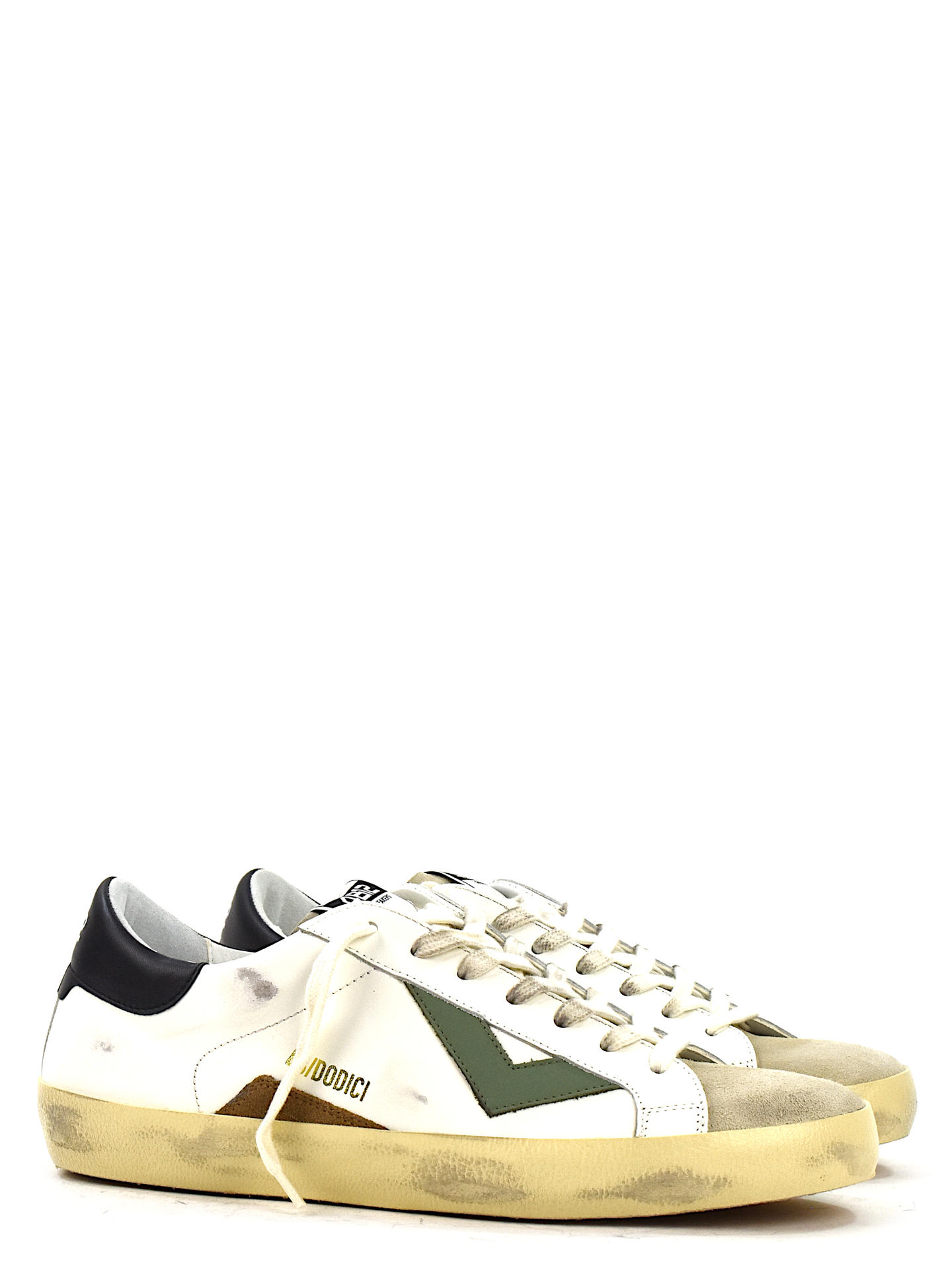 SNEAKERS 4B12 SUPRIMEU203 BIANCO/VERDE