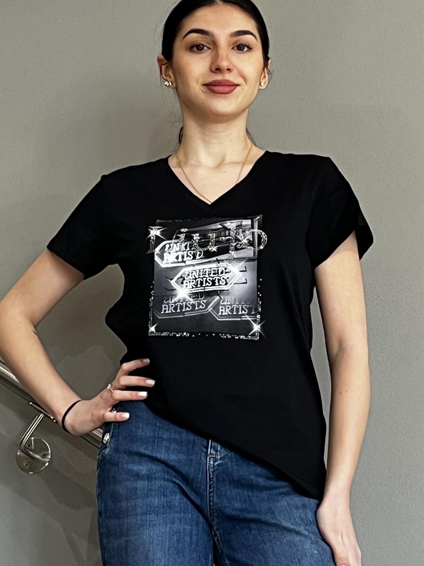 MAGLIA LIU.JO WEAR TA6057 NERO