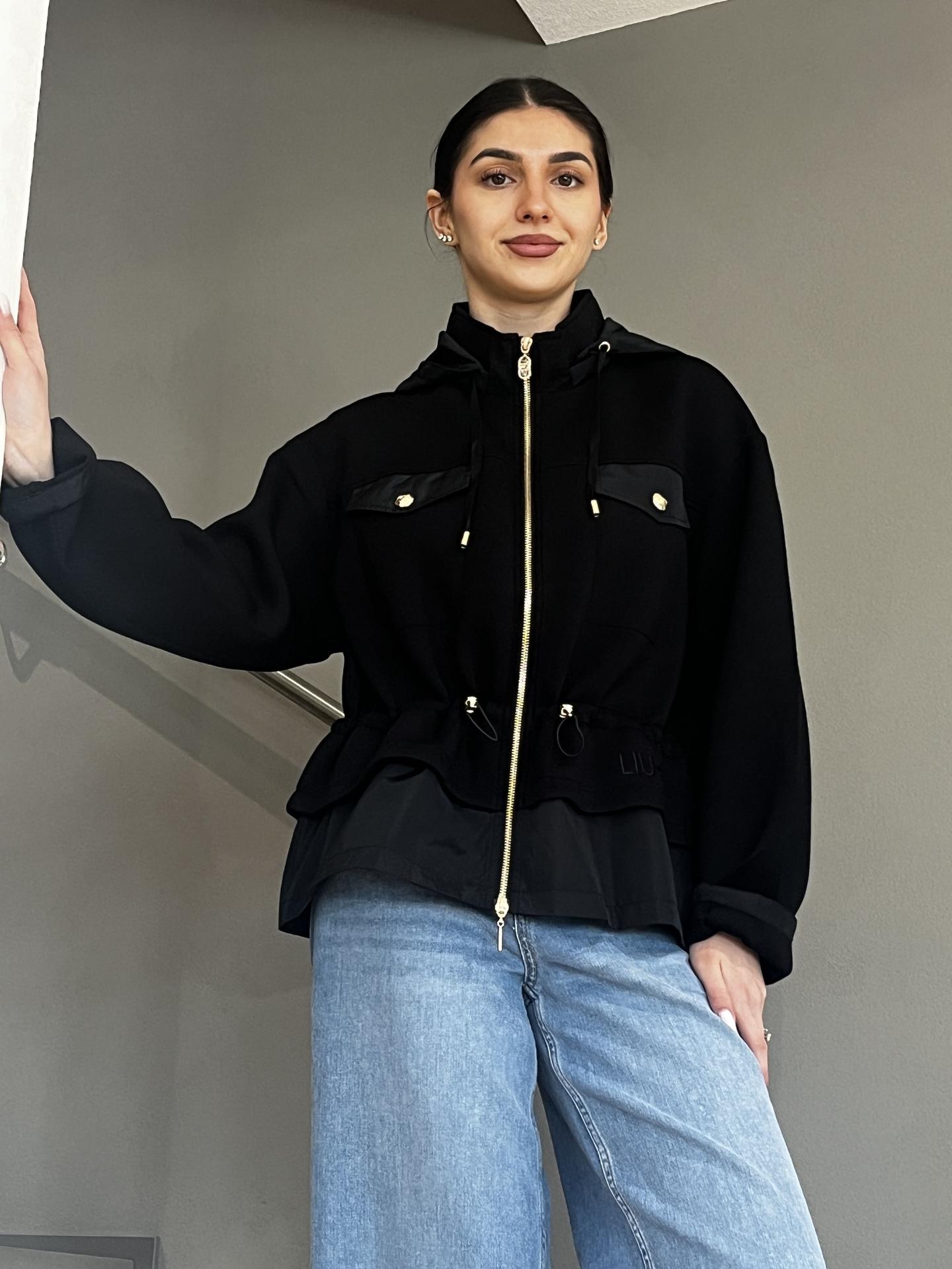 GIUBBINO LIU.JO WEAR TA6293 NERO