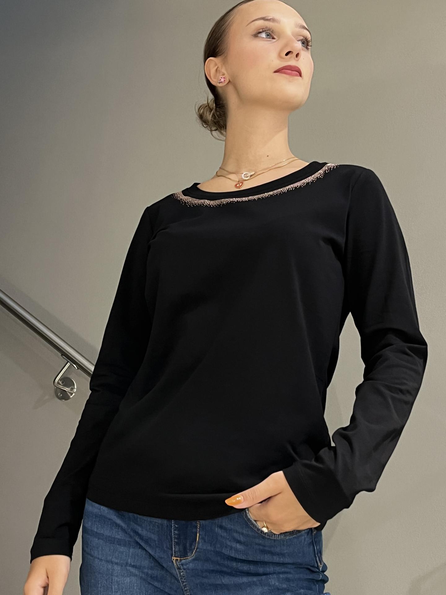 MAGLIA LIU.JO WEAR TF4077 NERO