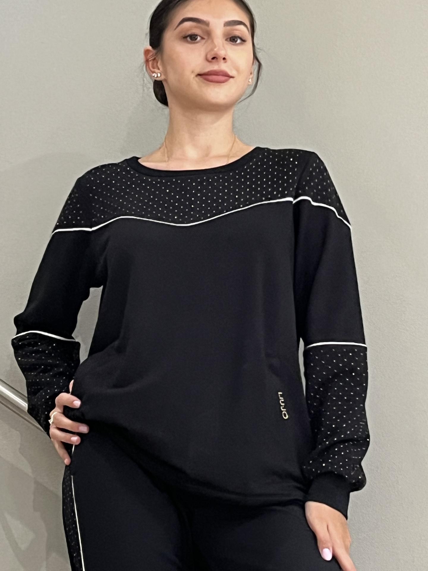 MAGLIA LIU.JO WEAR TF4270 NERO