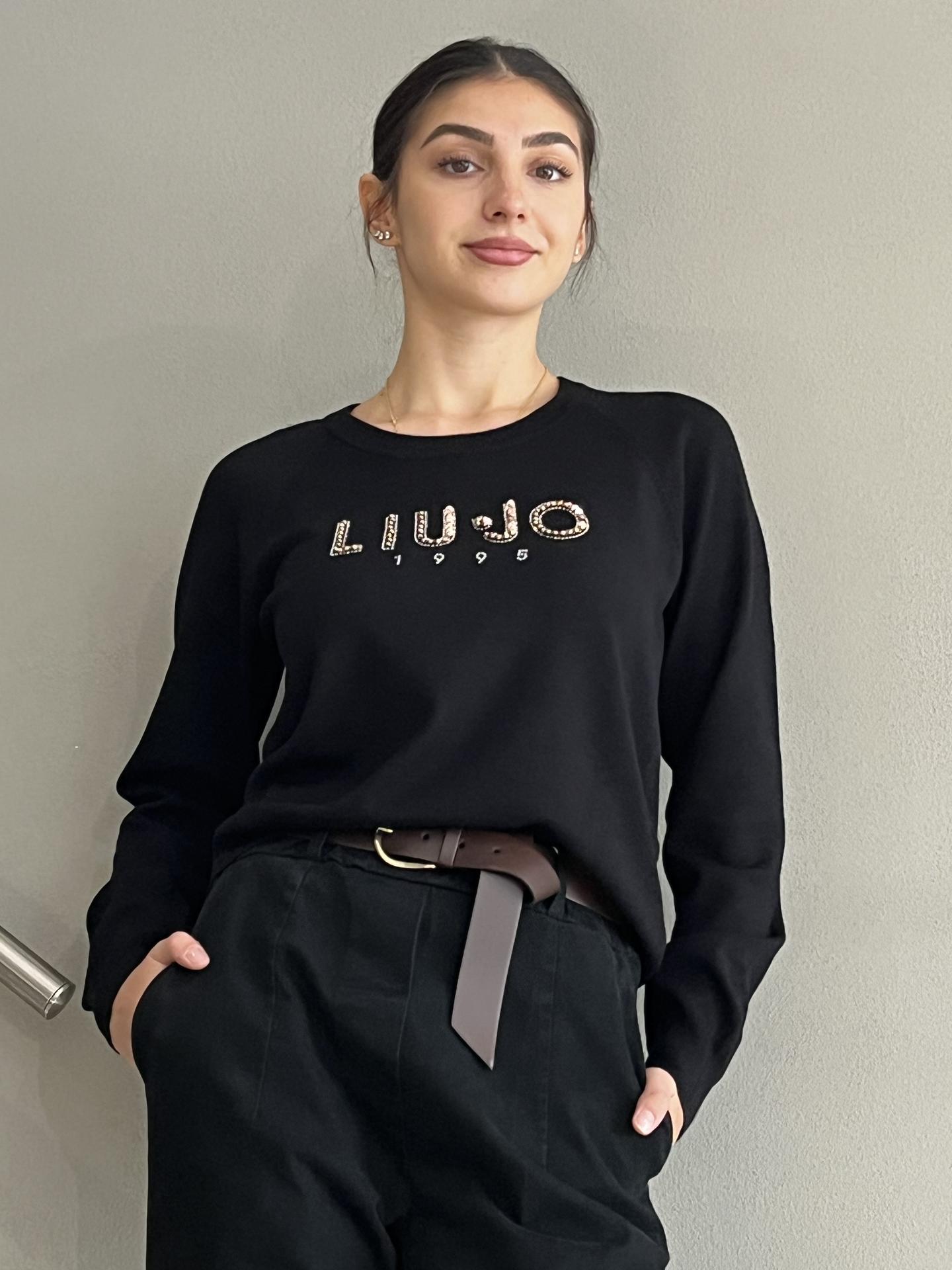 MAGLIA LIU.JO WEAR TF4286 NERO