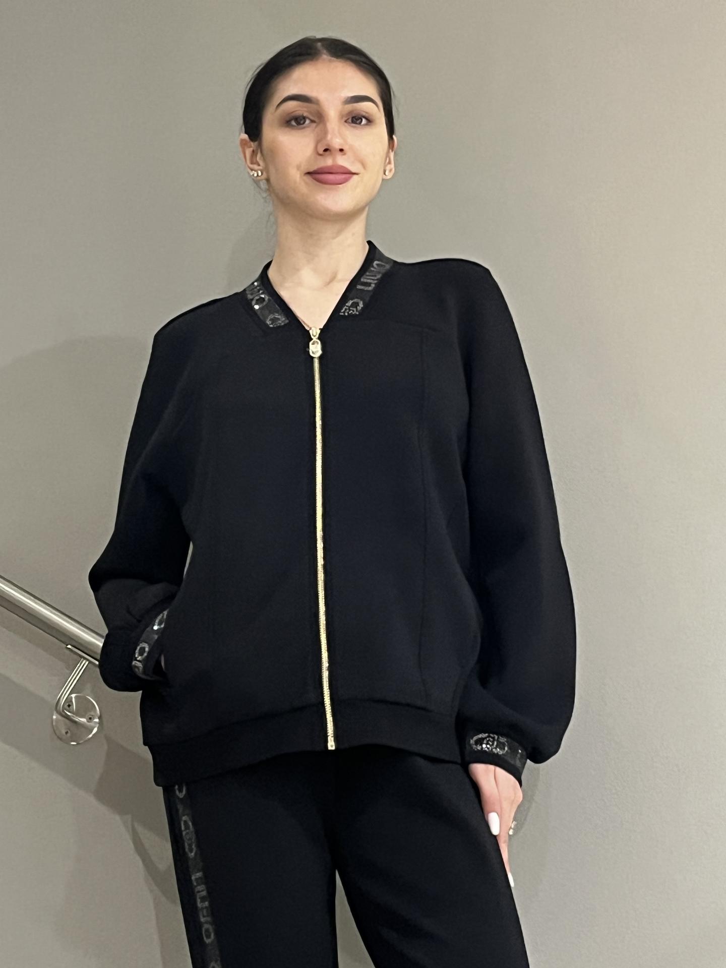 FELPA LIU.JO WEAR TF5090 NERO