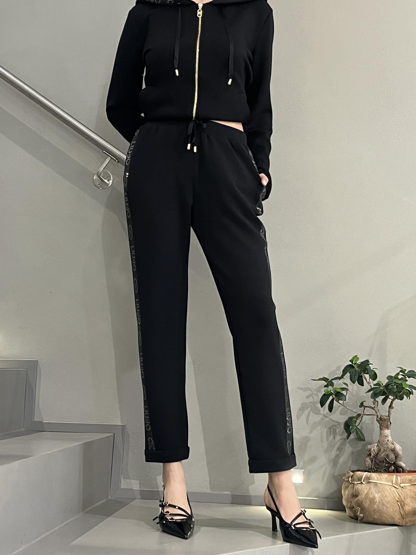 PANTALONE LIU.JO WEAR TF5093 NERO