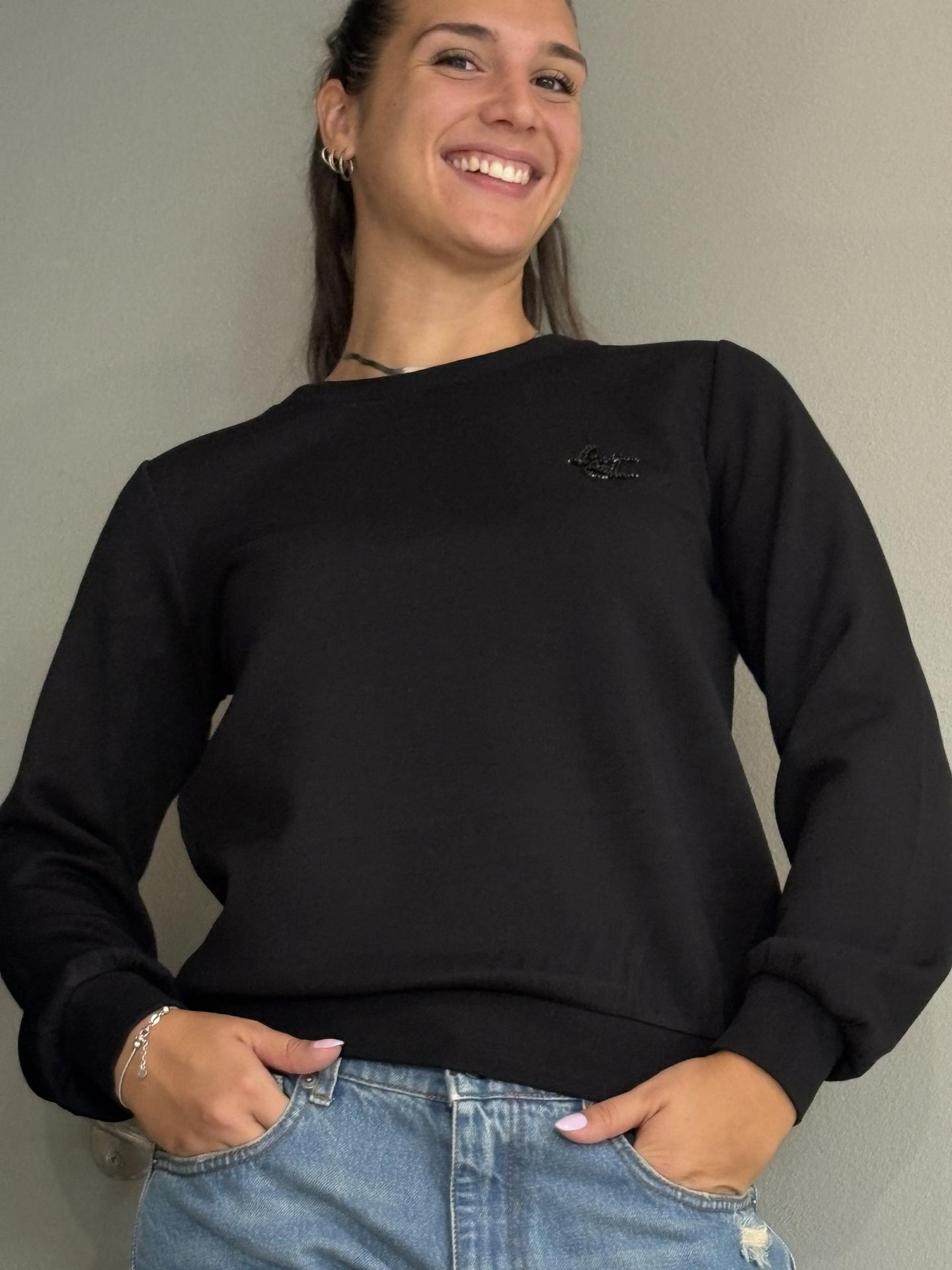 MAGLIA LIU.JO WEAR TF6206 NERO