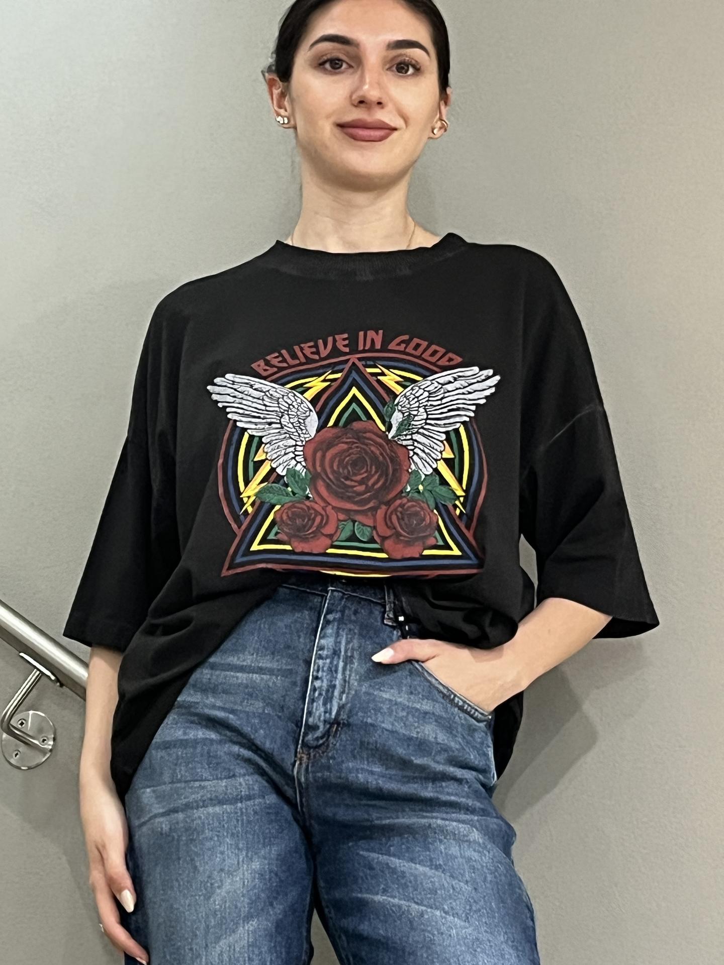 T-SHIRT HAVEONE TFWP033 GRIGIO