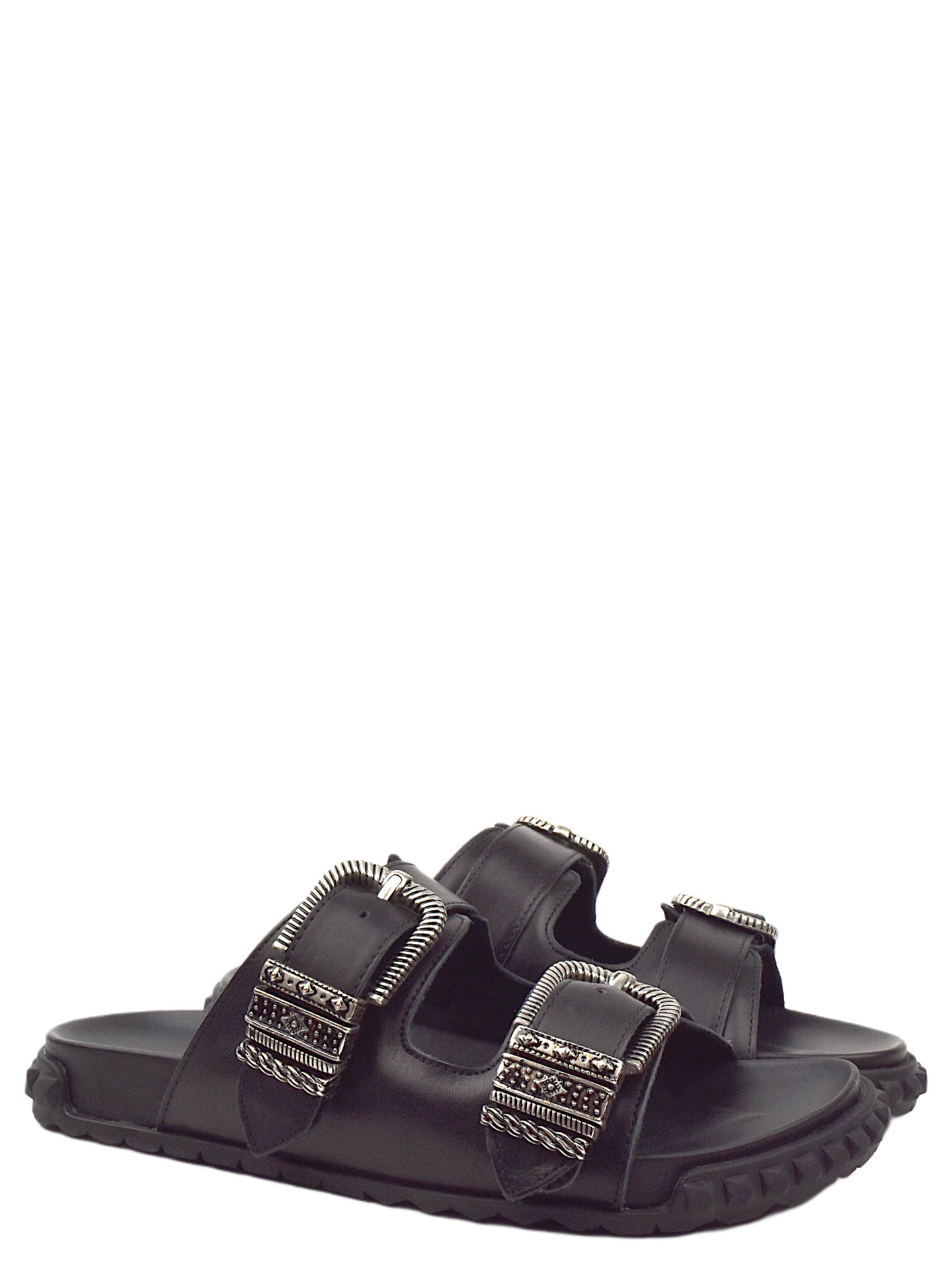 SANDALO BASSO ASH TWISTER NERO