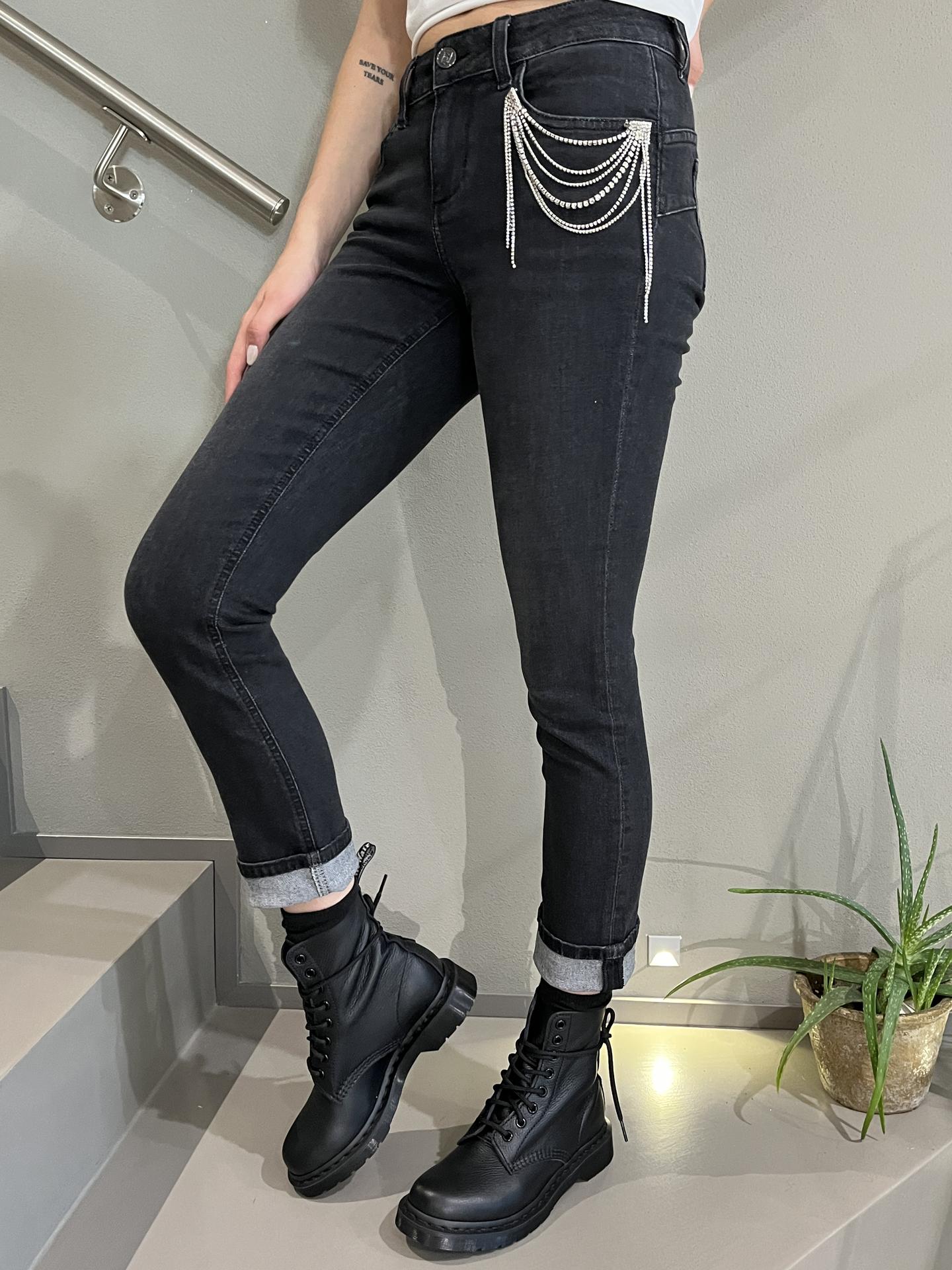 JEANS LIU.JO WEAR UF5006 NERO