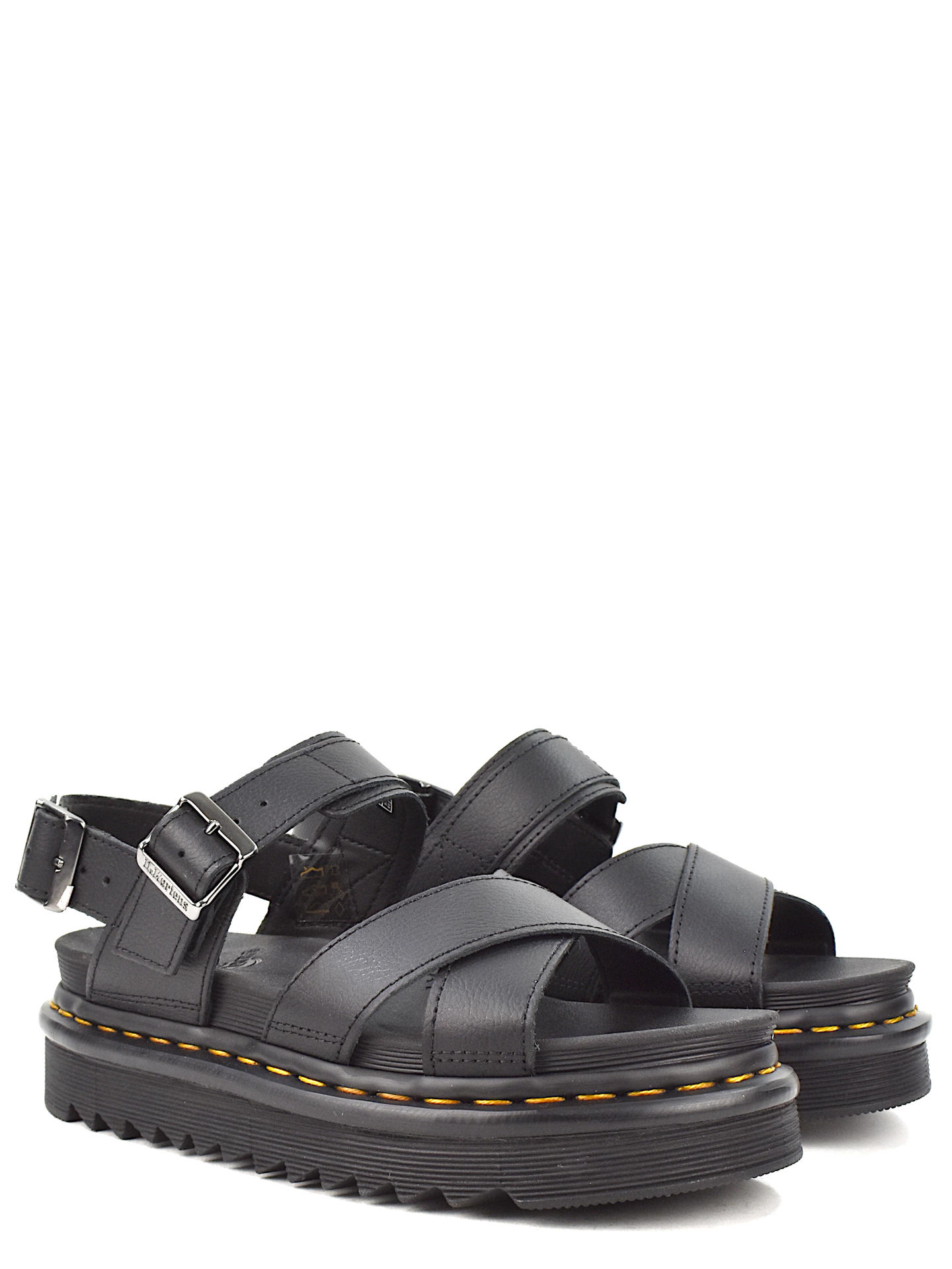 SANDALO BASSO DR.MARTENS VOSSII NERO