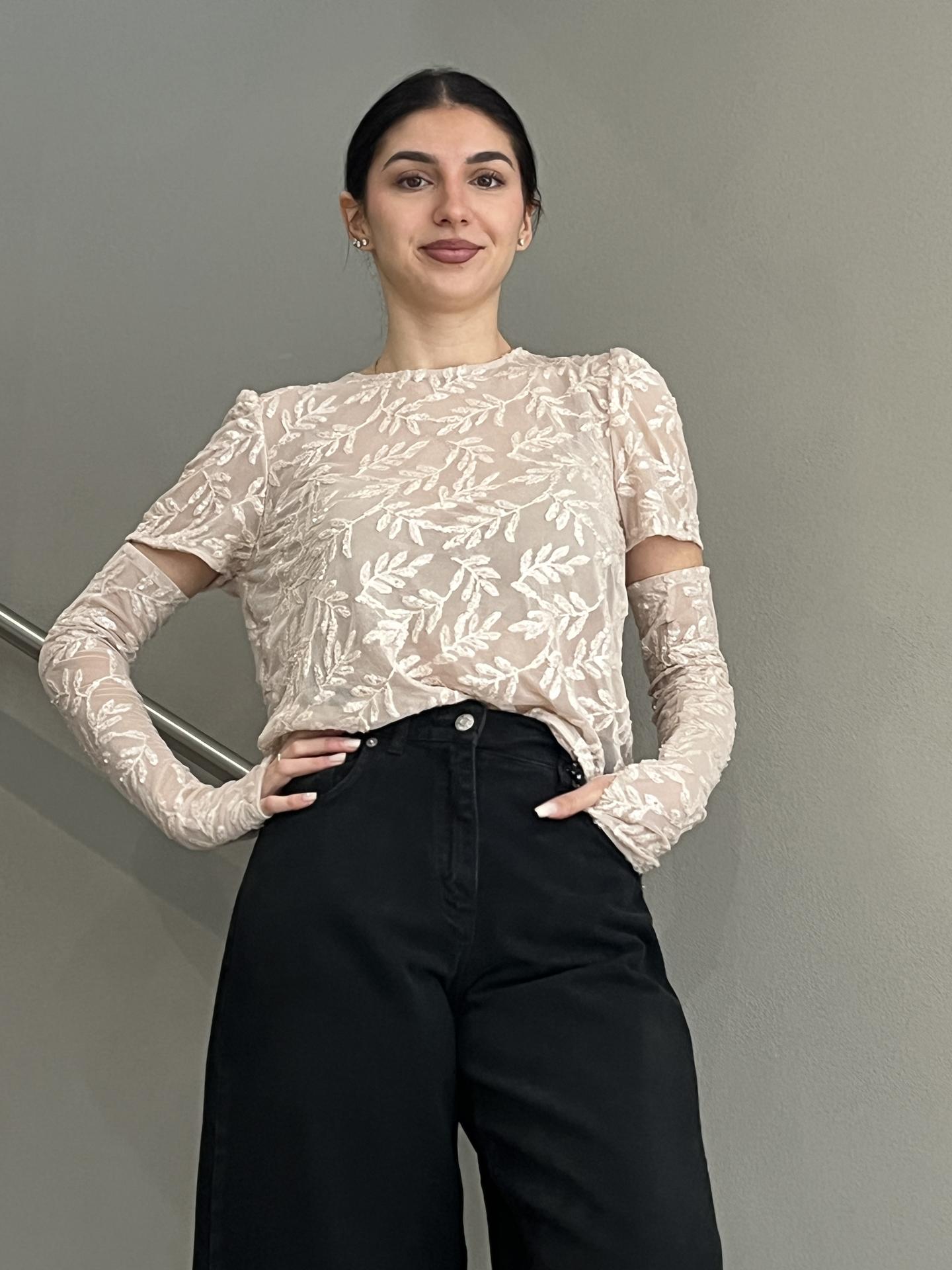 CAMICIA MOTEL W25CC05 BEIGE