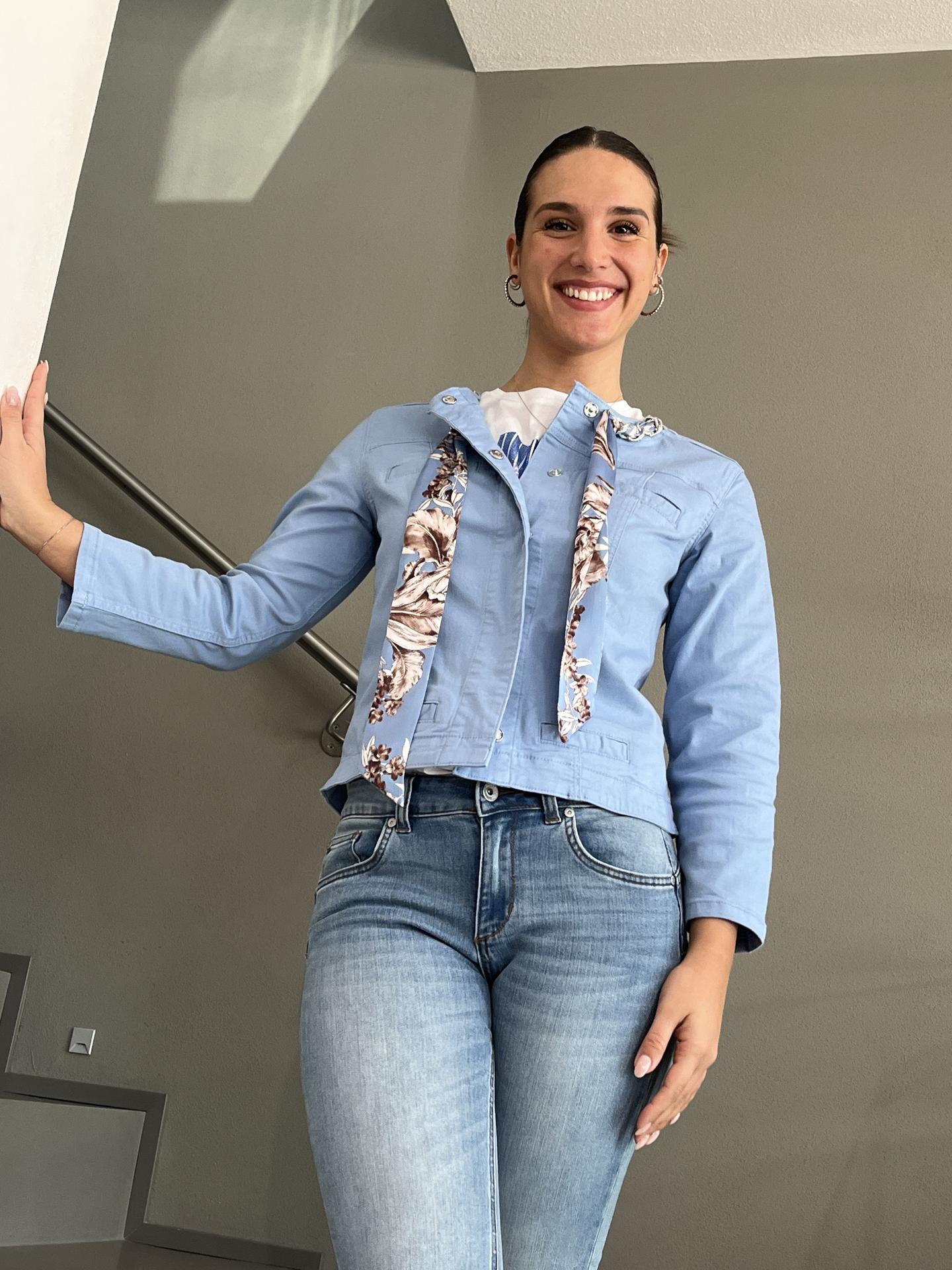 GIACCA LIU.JO WEAR WA6262 BLUE