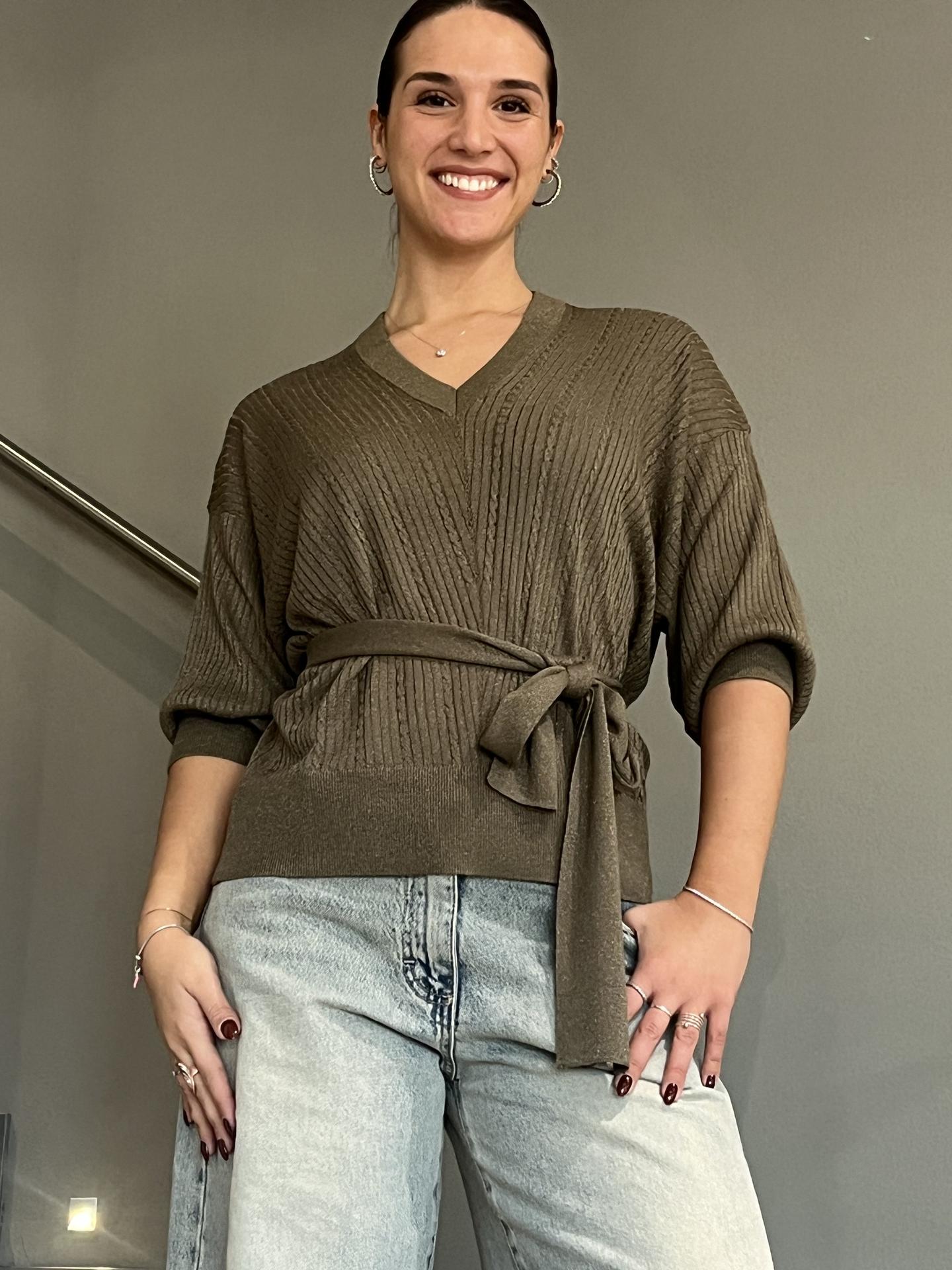 MAGLIA LIU.JO WEAR WA6286 VERDE