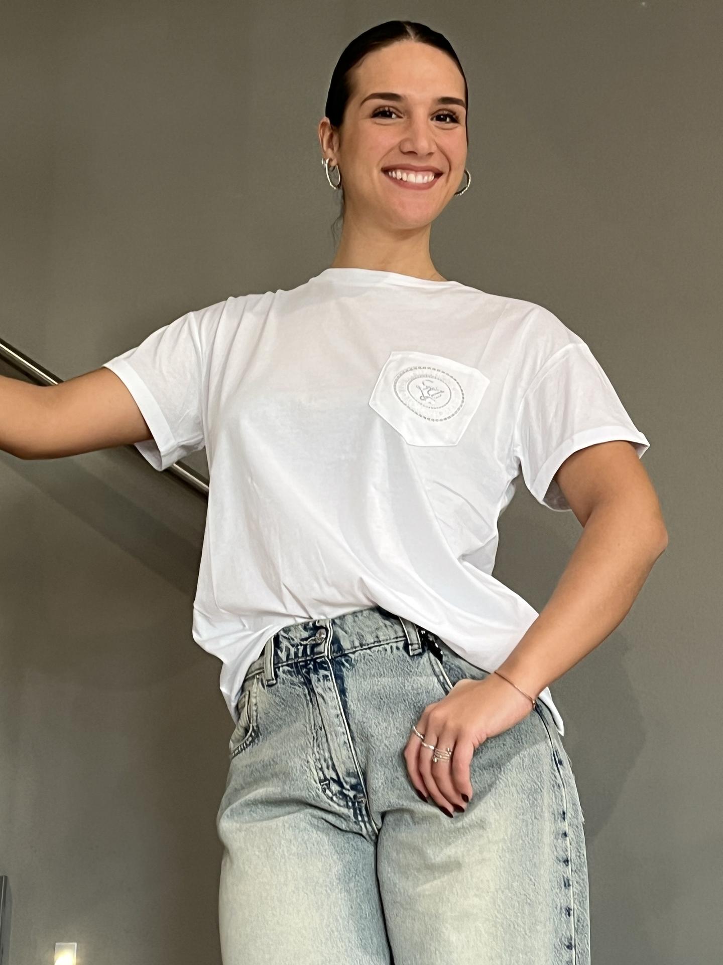 MAGLIA LIU.JO WEAR WA6372 BIANCO