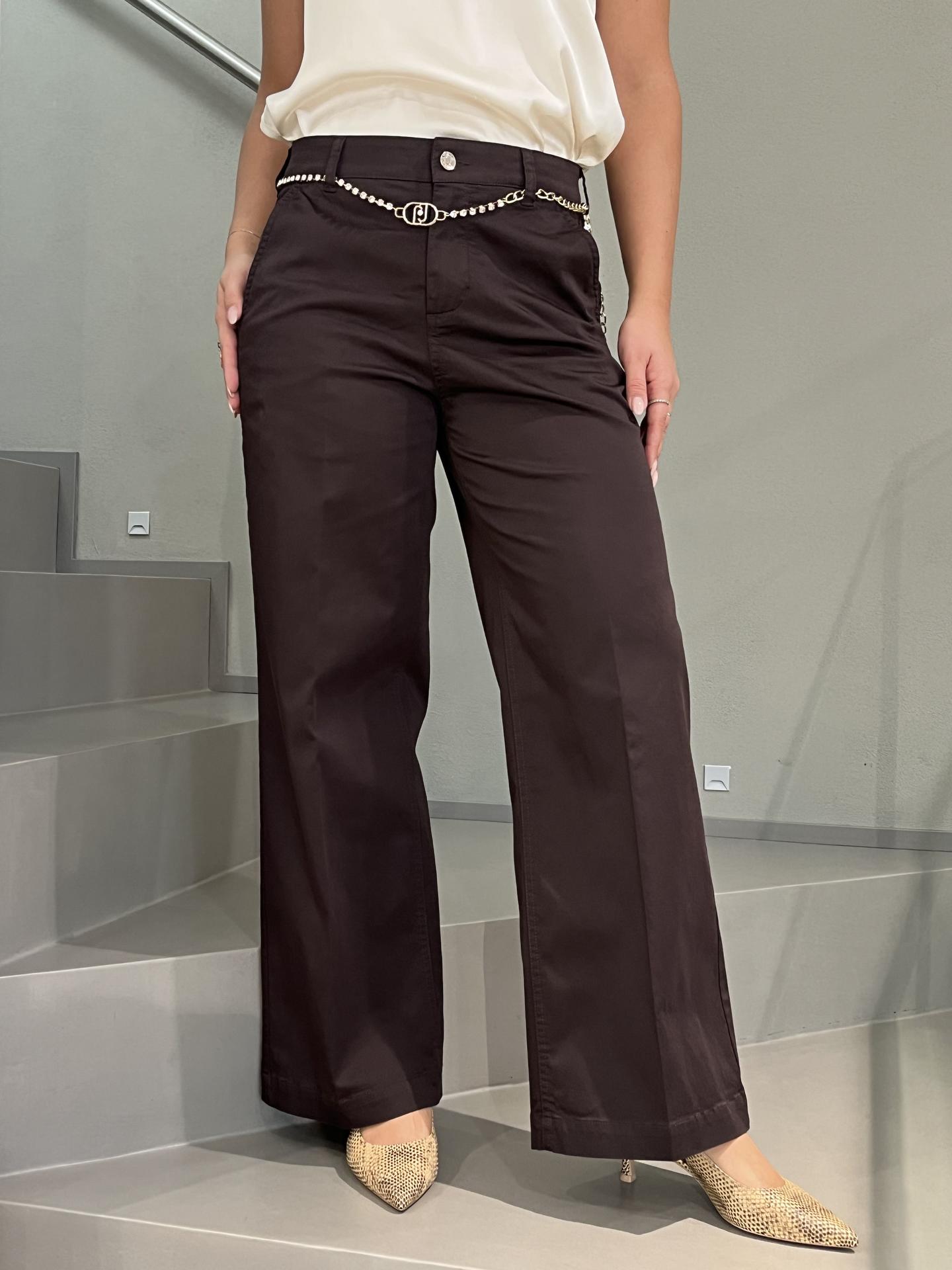 PANTALONE LIU.JO WEAR WA6475 MARRONE