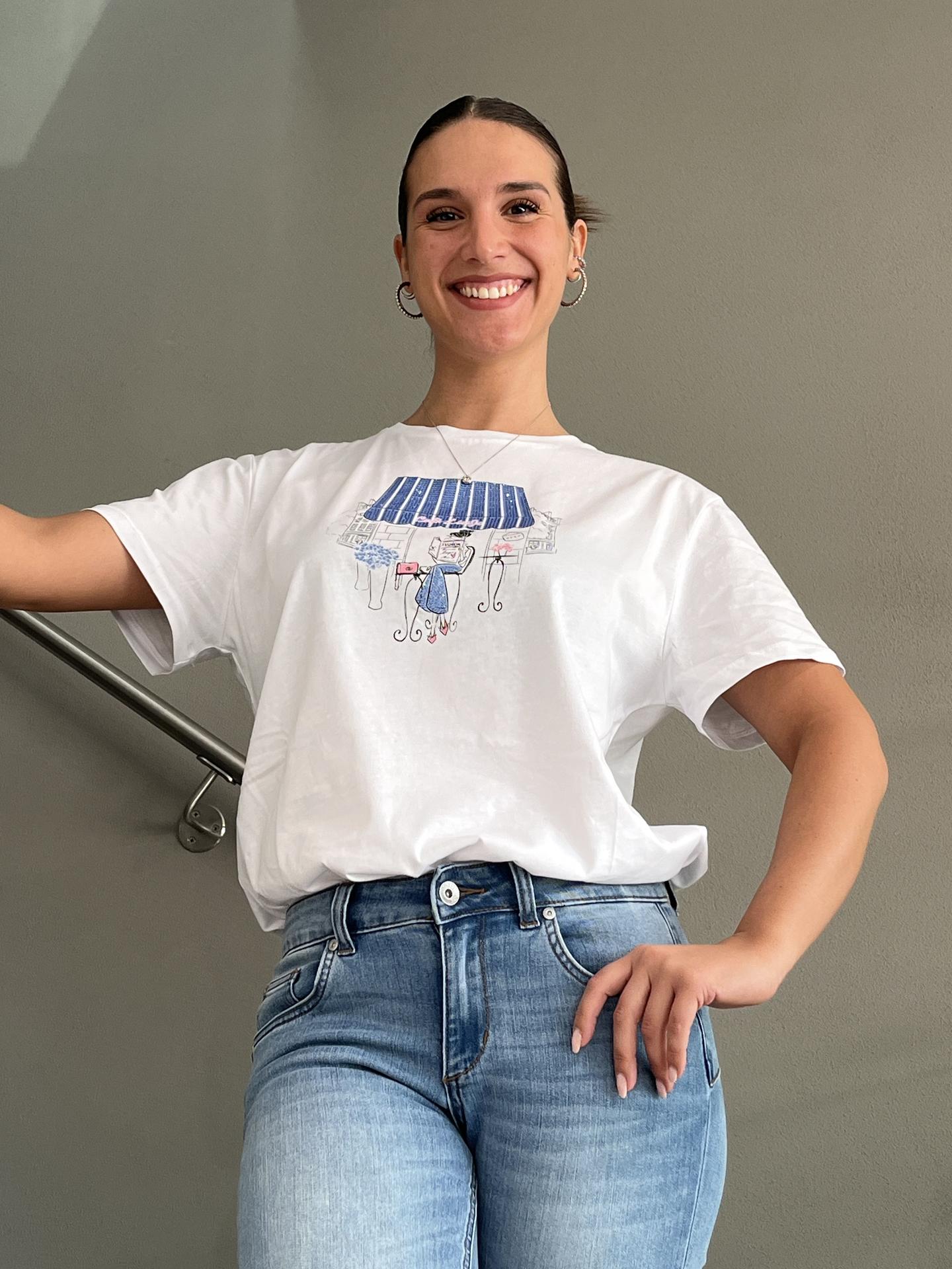 MAGLIA LIU.JO WEAR WA6502 BIANCO