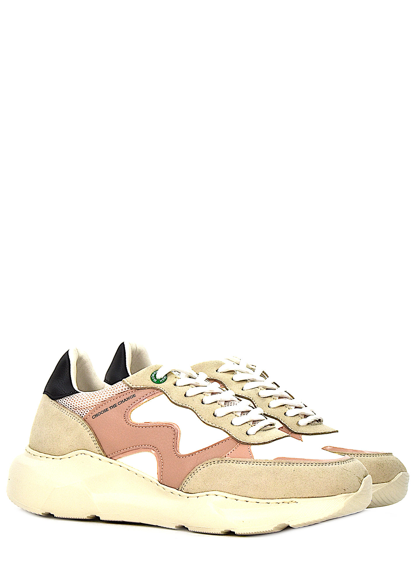 SNEAKERS WOMSH WAVE2 BIANCO/ROSA