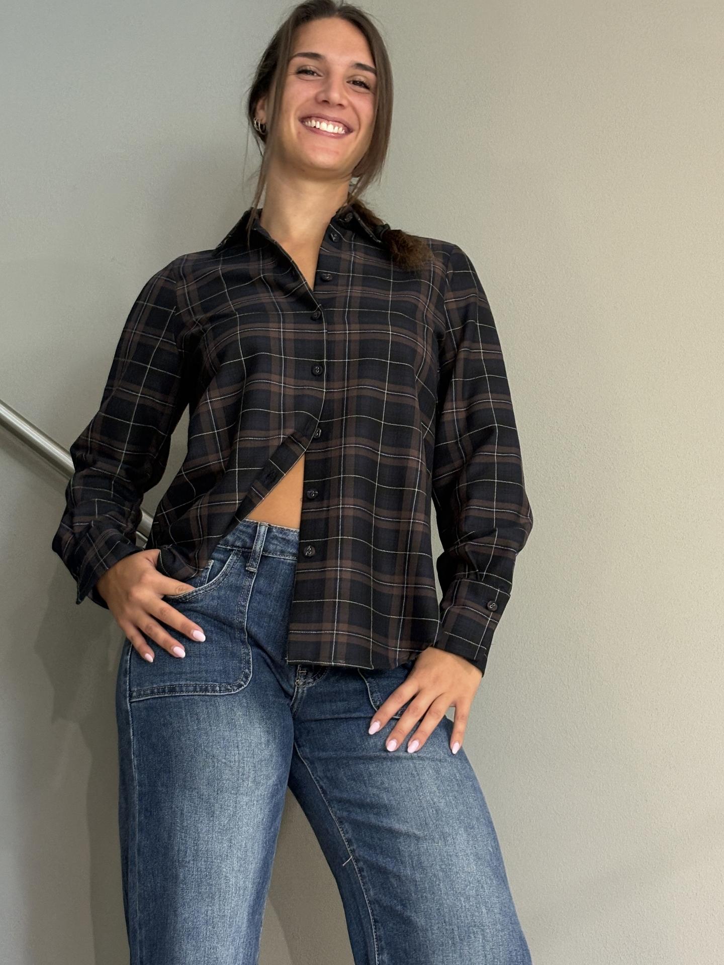 CAMICIA SUSY MIX Y1446U8 BLUE